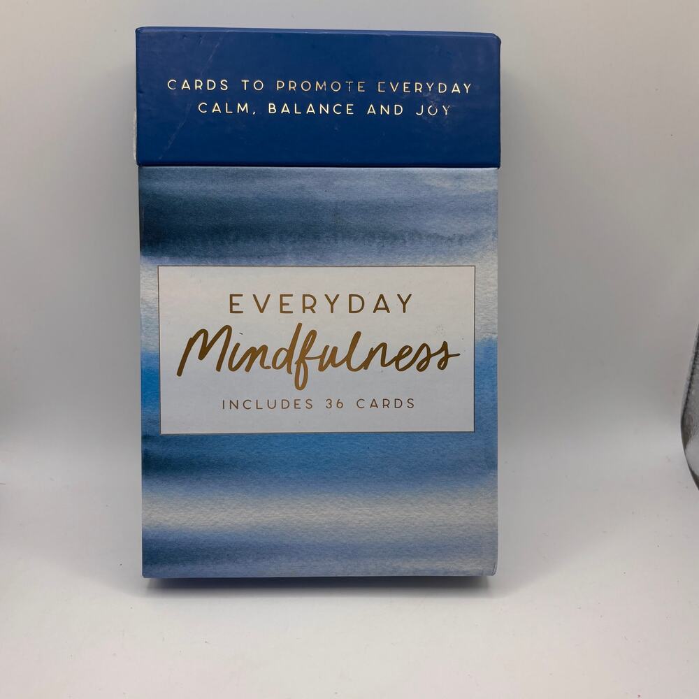 Everyday Mindfulness 36 Self Care Wellness Cards Promote Calm Balance Joy Peace